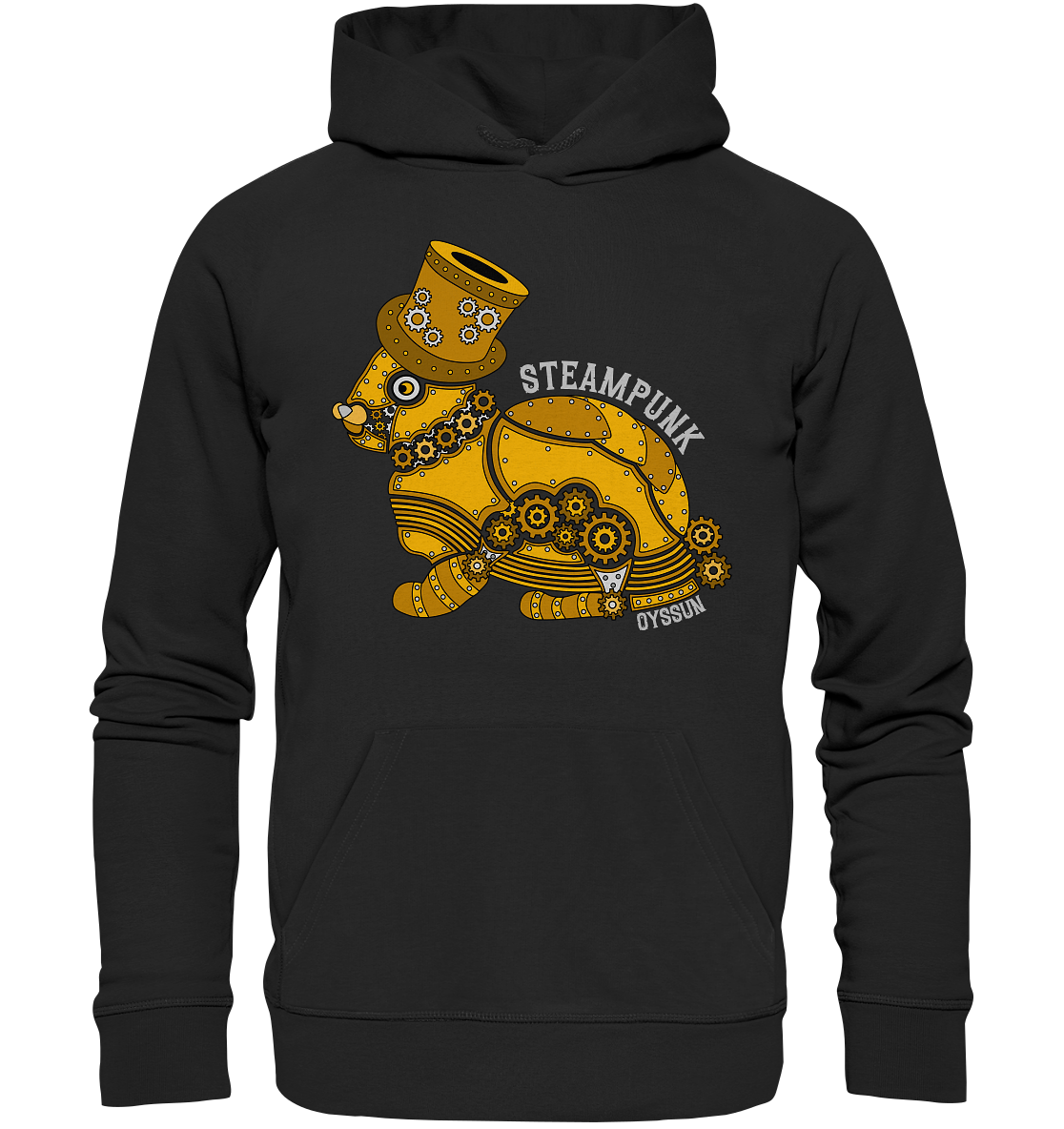 Steampunk Bunny - Organic Basic Hoodie