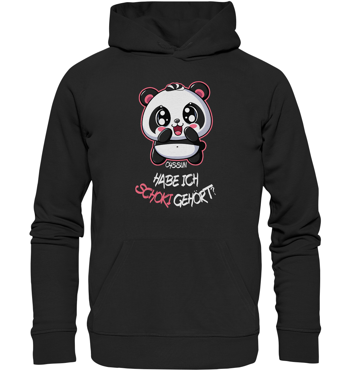 Schokipanda - Habe ich Schoki gehört? - Organic Basic Hoodie