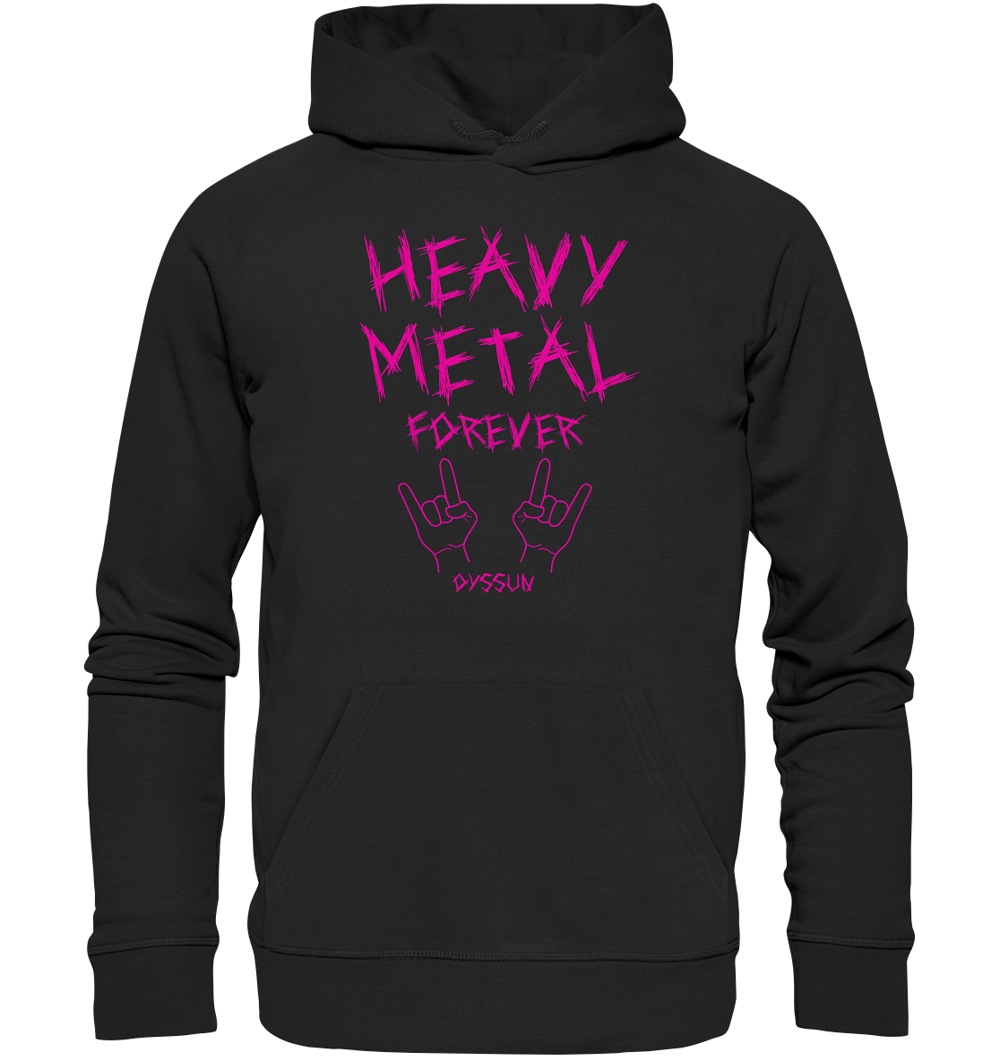 Heavy Metal Forever - Organic Basic Hoodie