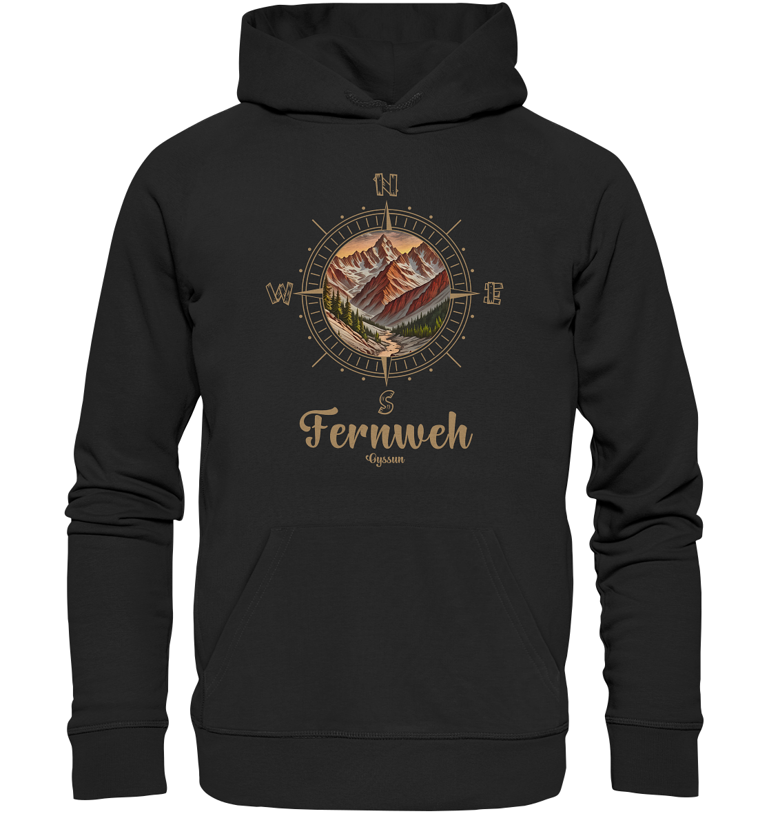 Fernweh - Organic Basic Hoodie