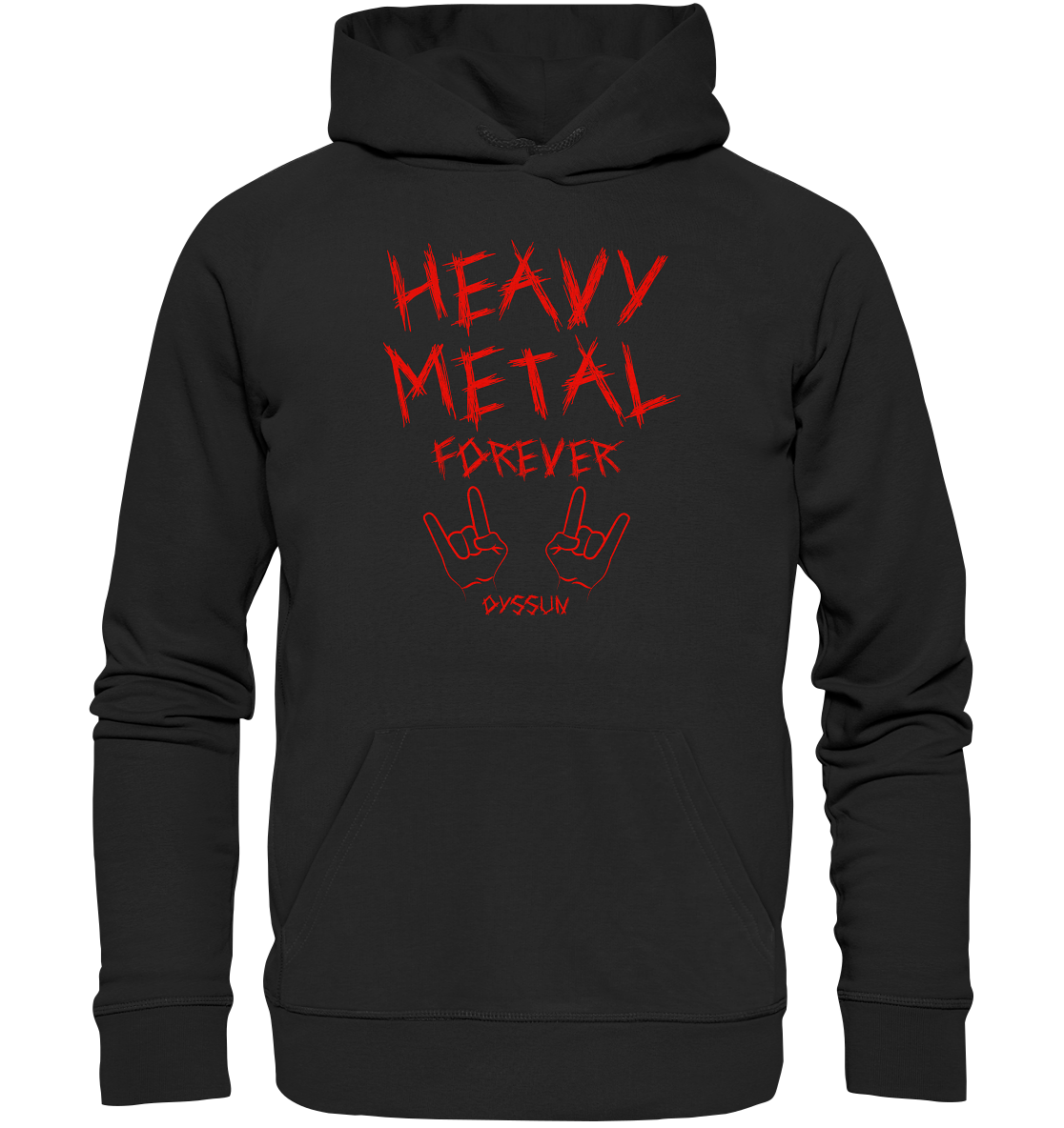 Heavy Metal Forever - Organic Basic Hoodie