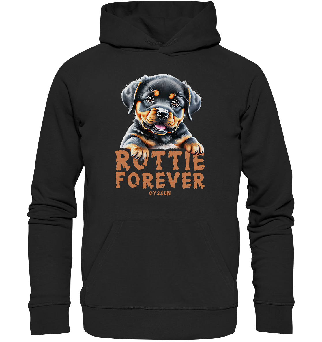 Rottie Forever - Organic Basic Hoodie