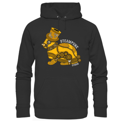 Steampunk Hase  - Organic Basic Hoodie