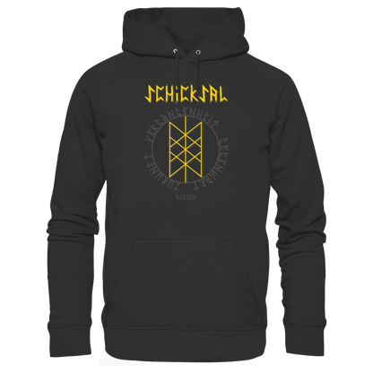 Wyrd Rune - Das Schicksal - Organic Basic Hoodie