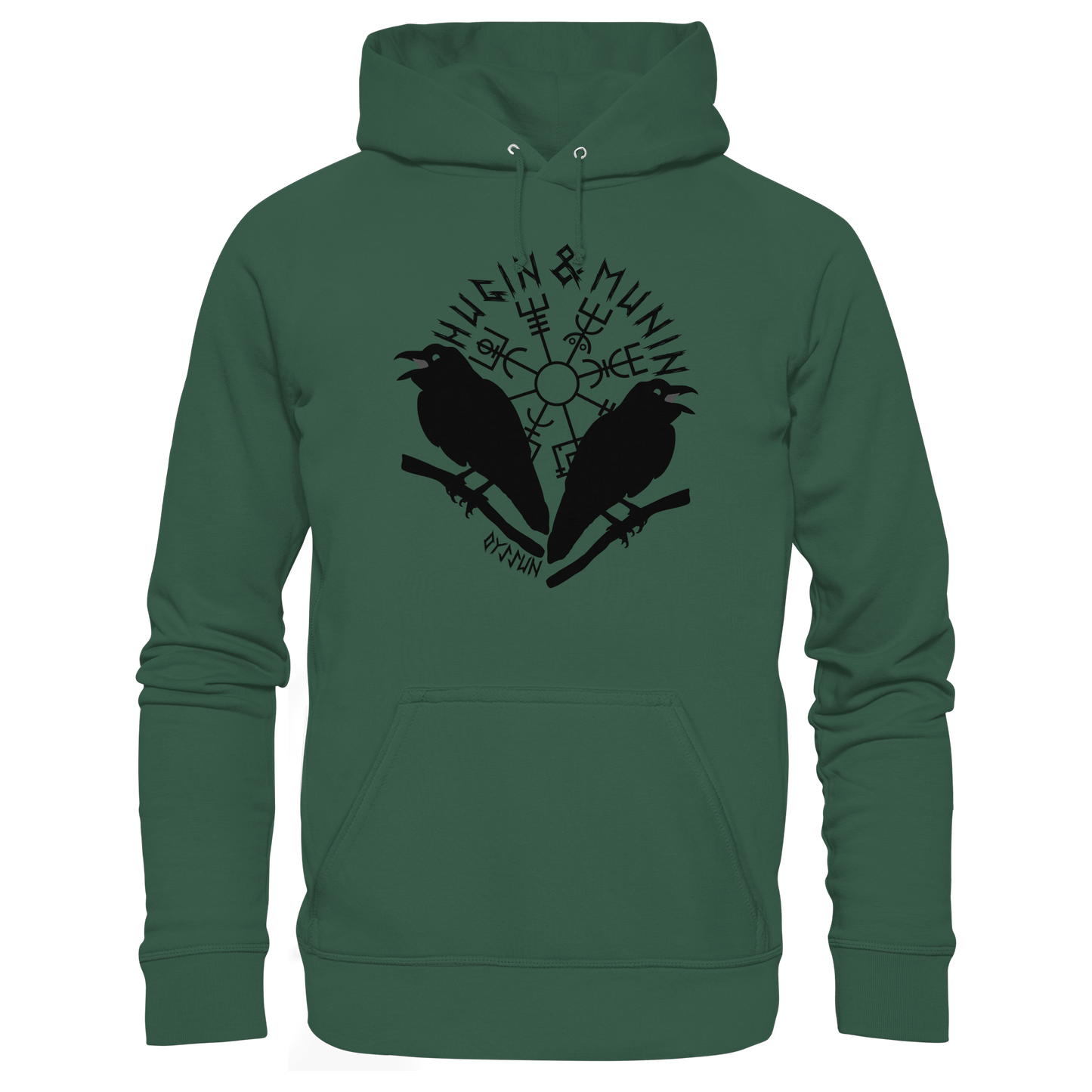 Hugin & Munin  - Organic Basic Hoodie