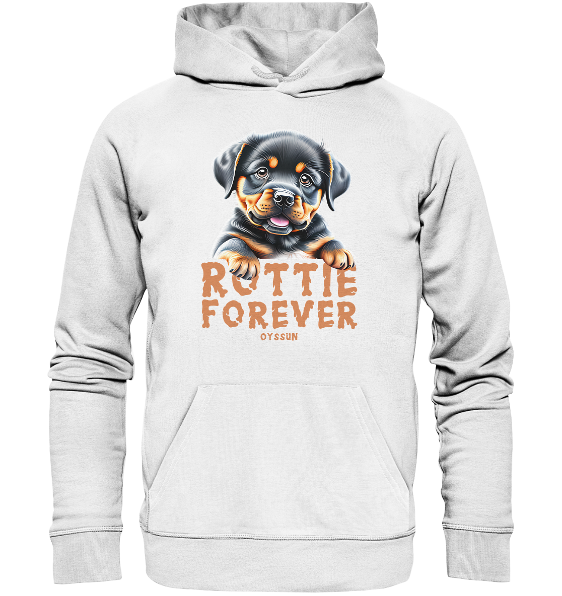 Rottie Forever - Organic Basic Hoodie