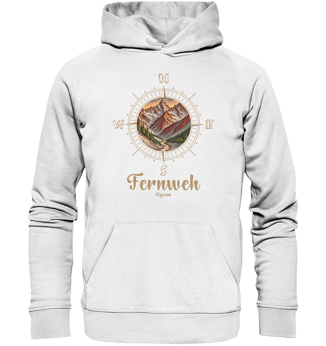 Fernweh - Organic Basic Hoodie