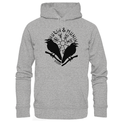 Hugin & Munin  - Organic Basic Hoodie