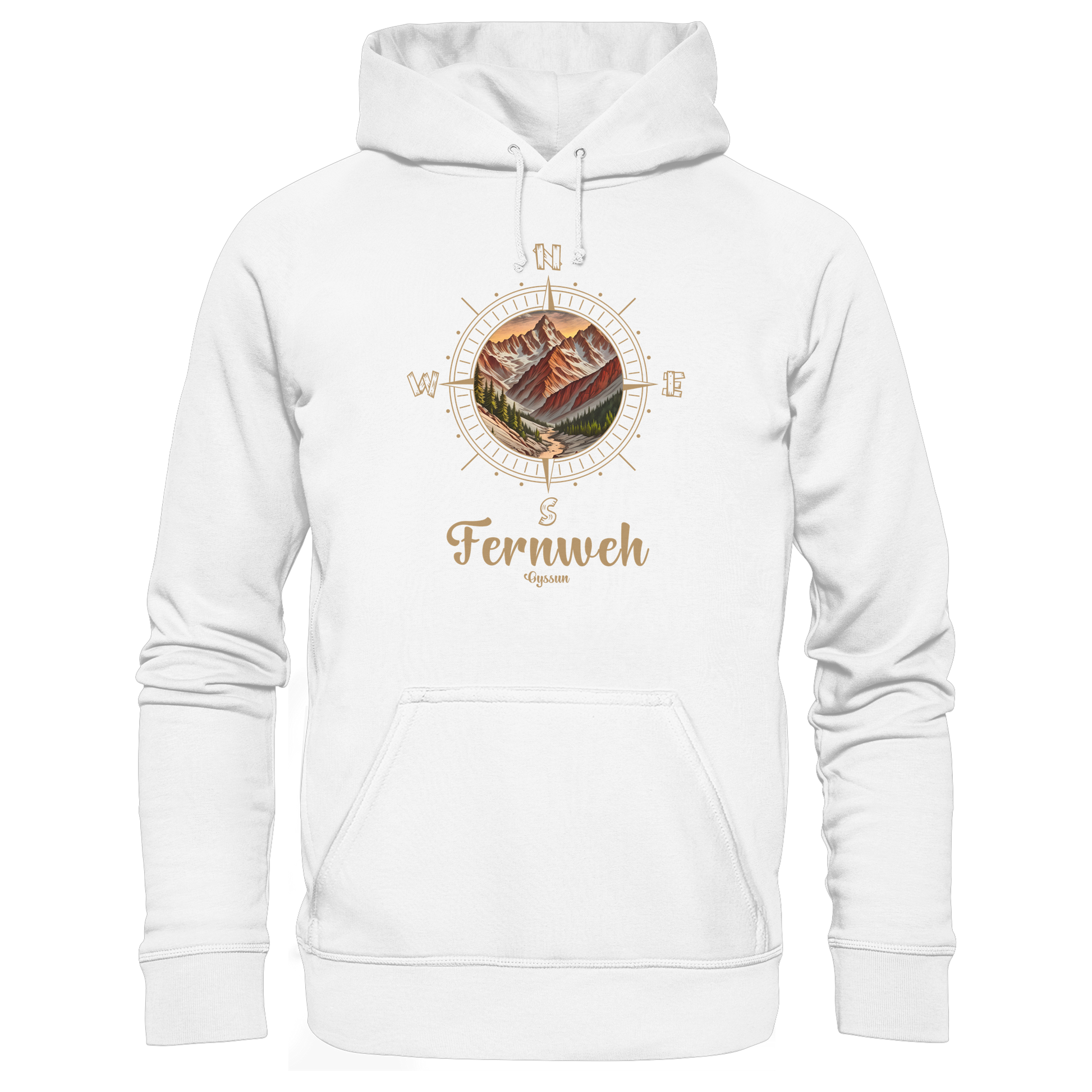 Fernweh - Organic Hoodie - Oyssun