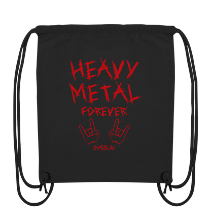 Heavy Metal Forever - Organic Gym-Bag - in 5 Designfarben