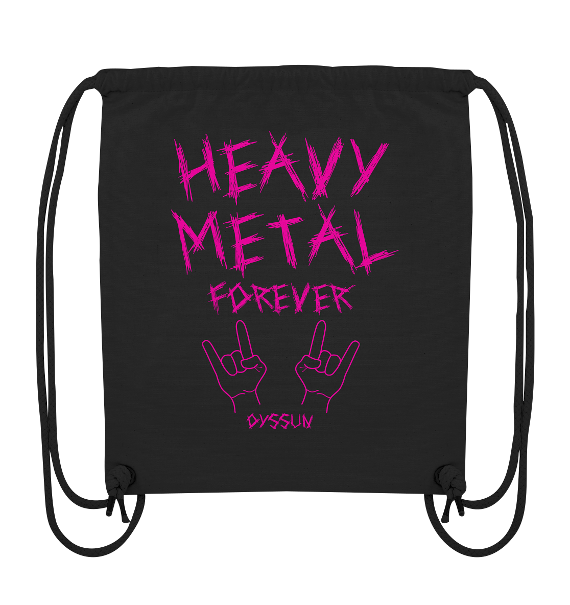 Heavy Metal Forever - Organic Gym-Bag