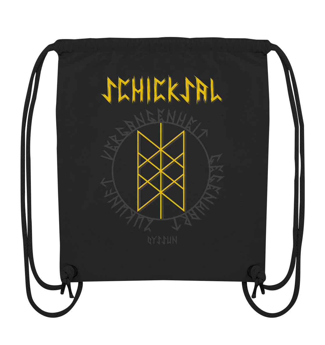 Wyrd Rune - Das Schicksal - Organic Gym-Bag