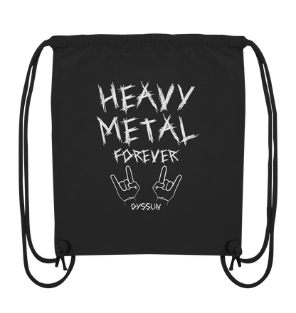 Heavy Metal Forever - Organic Gym-Bag - in 5 Designfarben