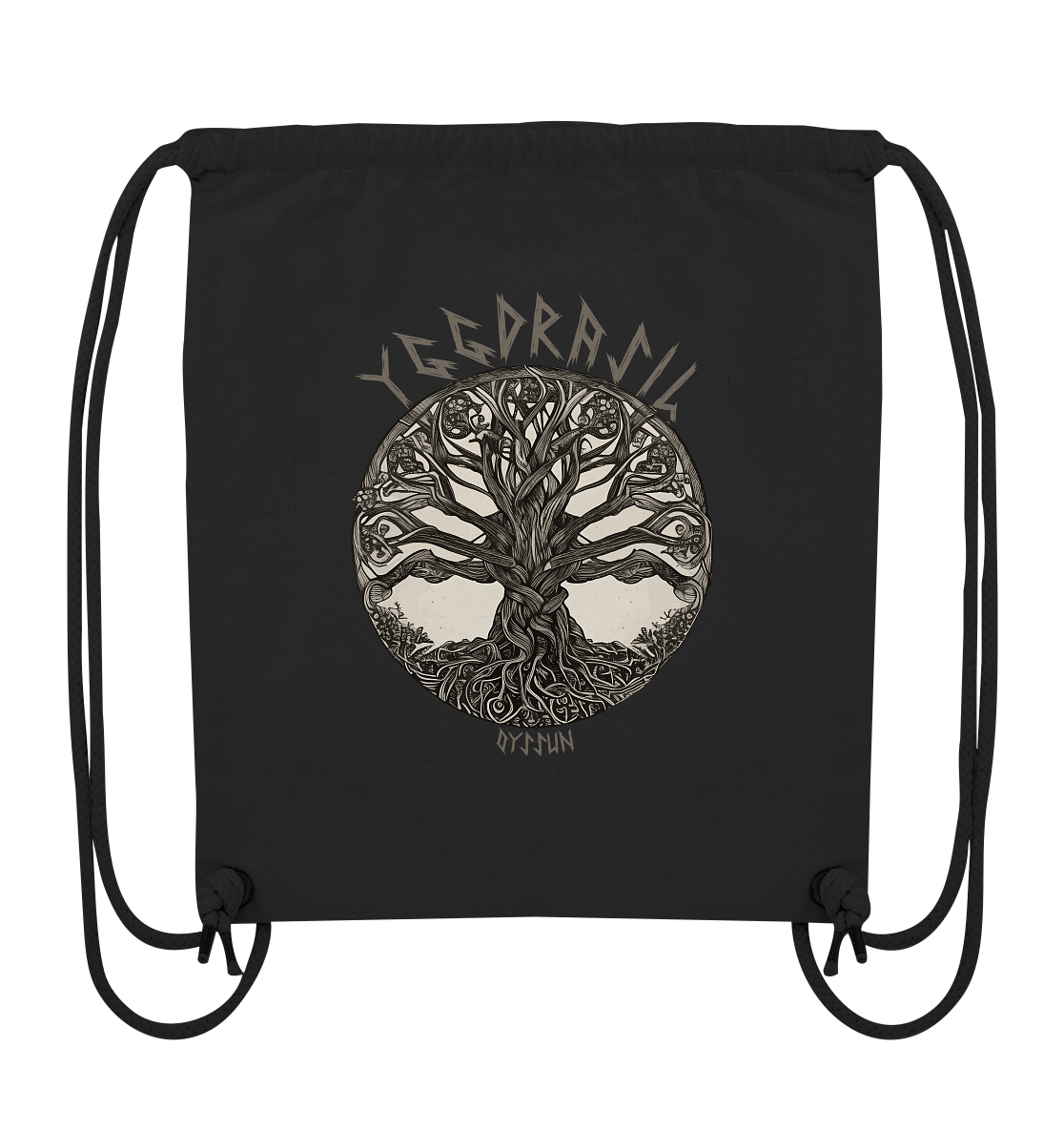 Yggdrasil - der Weltenbaum - Organic Gym-Bag