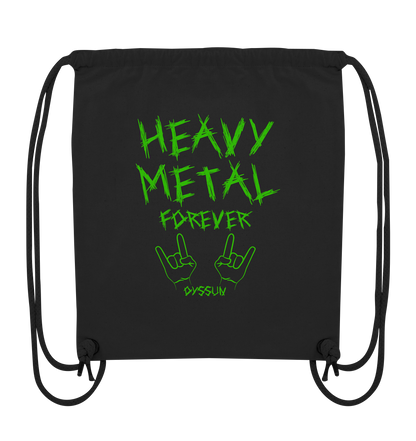 Heavy Metal Forever - Organic Gym-Bag - in 5 Designfarben