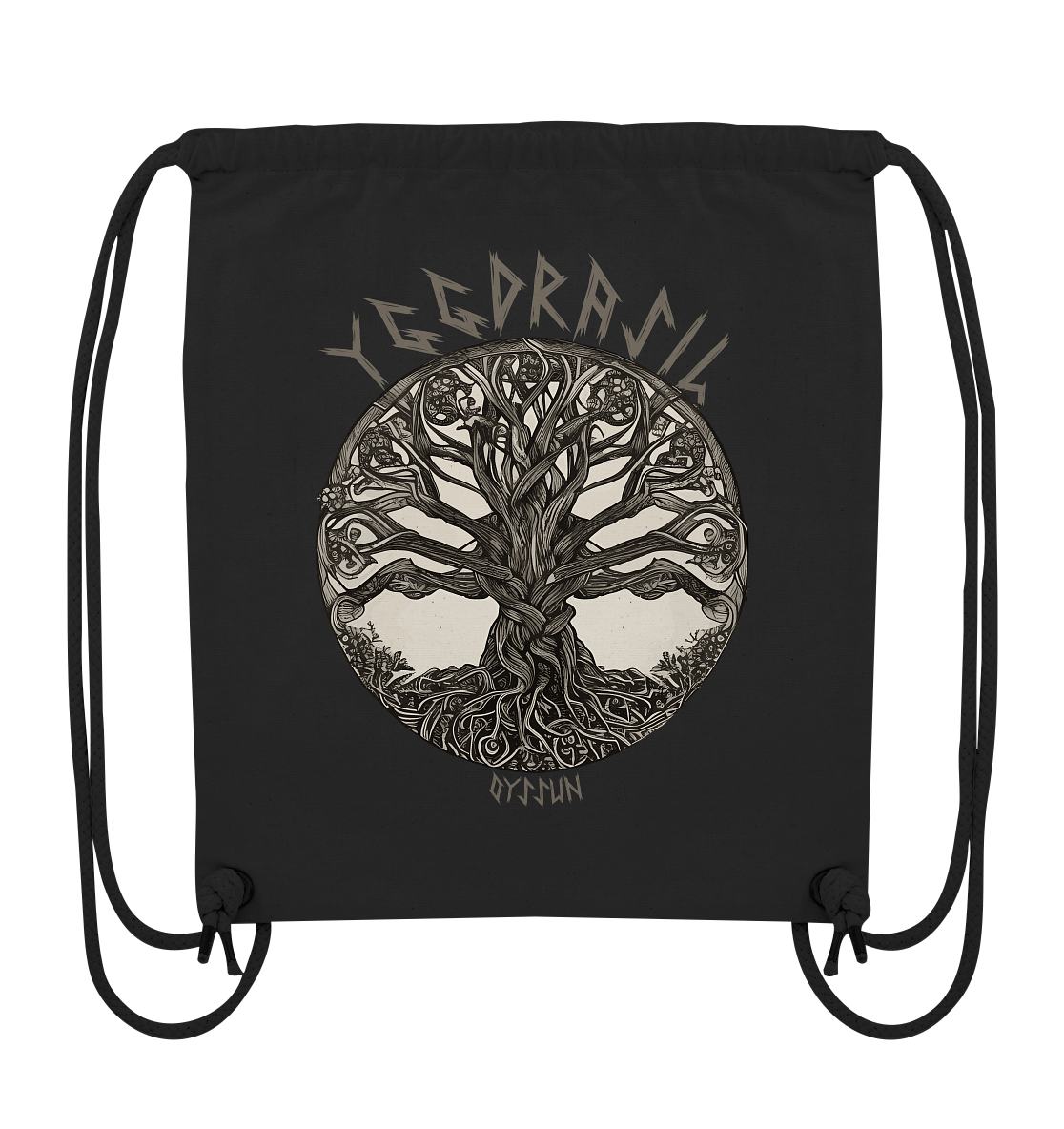 Yggdrasil - the world tree - Organic Gym-Bag 