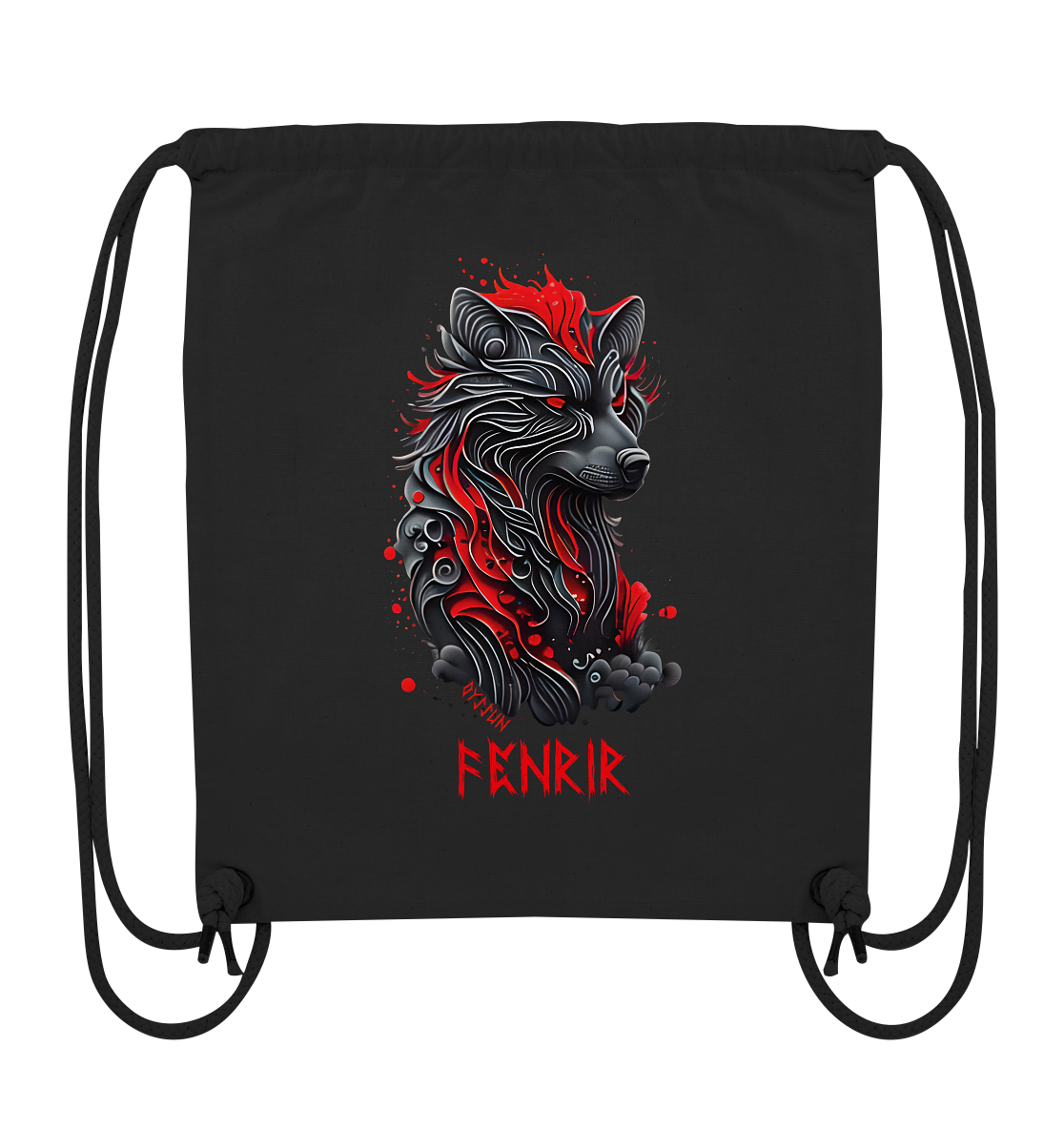 Fenrir - Fenriswolf - Organic Gym-Bag