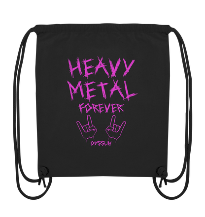 Heavy Metal Forever - Organic Gym-Bag - in 5 Designfarben