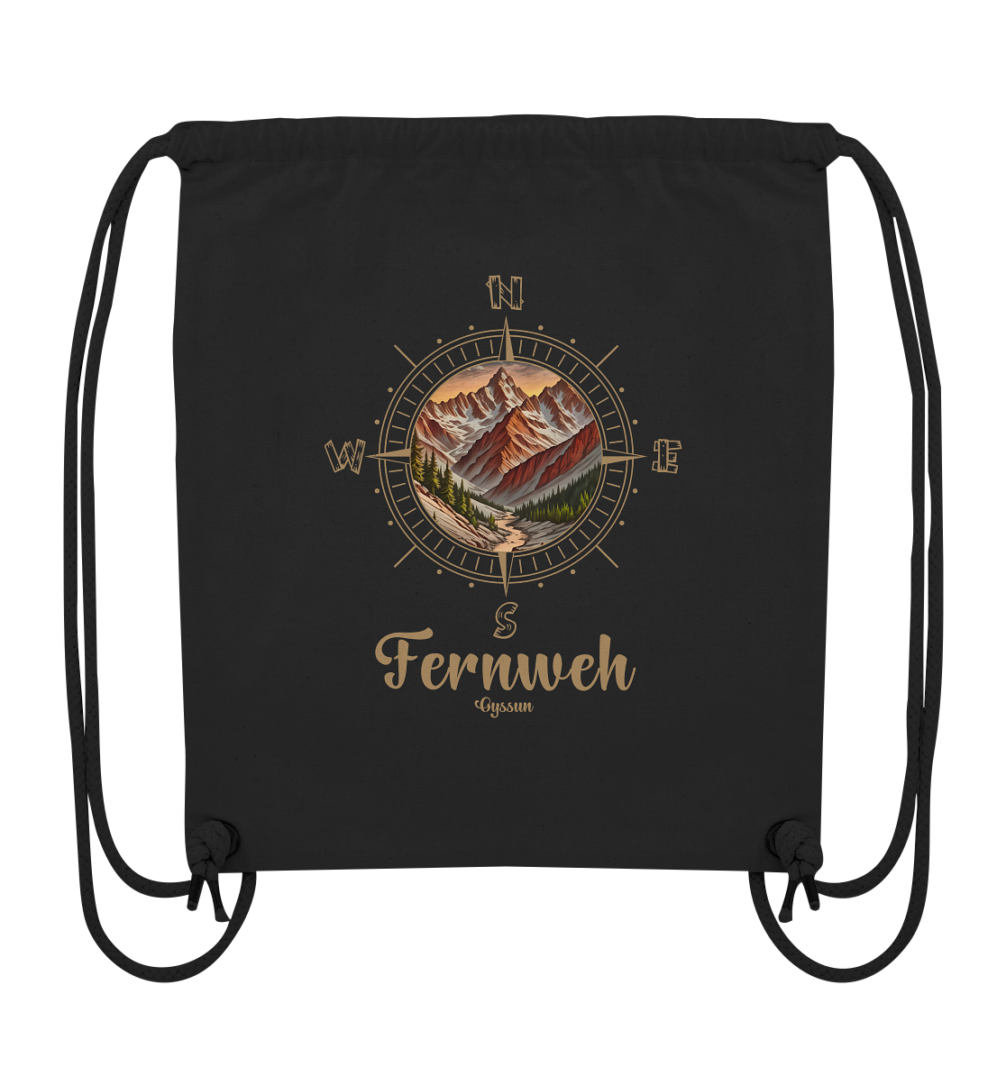 Fernweh - Organic Gym-Bag - Oyssun