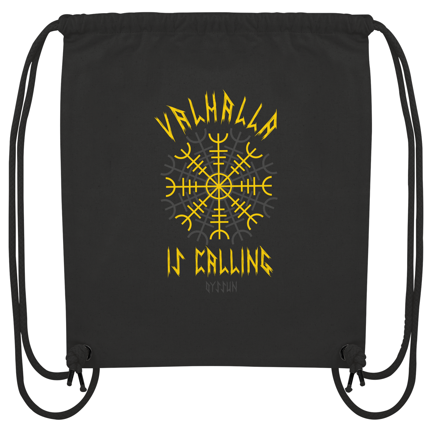 Valhalla is Calling - Organic Gym-Bag - in 4 Designfarben