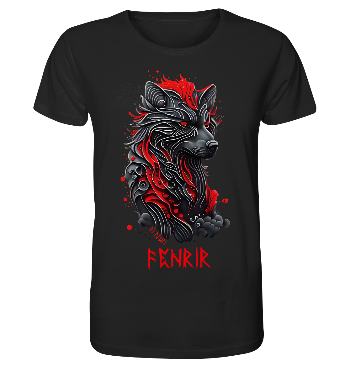 Fenrir - Fenriswolf - Unisexshirt