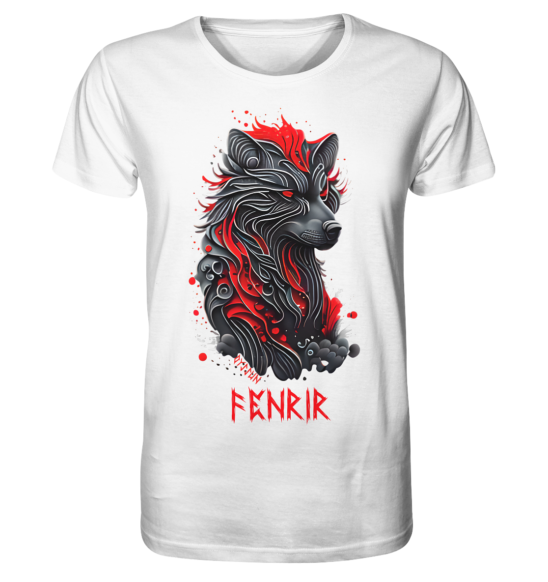 Fenrir - Fenriswolf - Unisexshirt