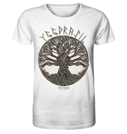 Yggdrasil - der Weltenbaum - Organic Shirt