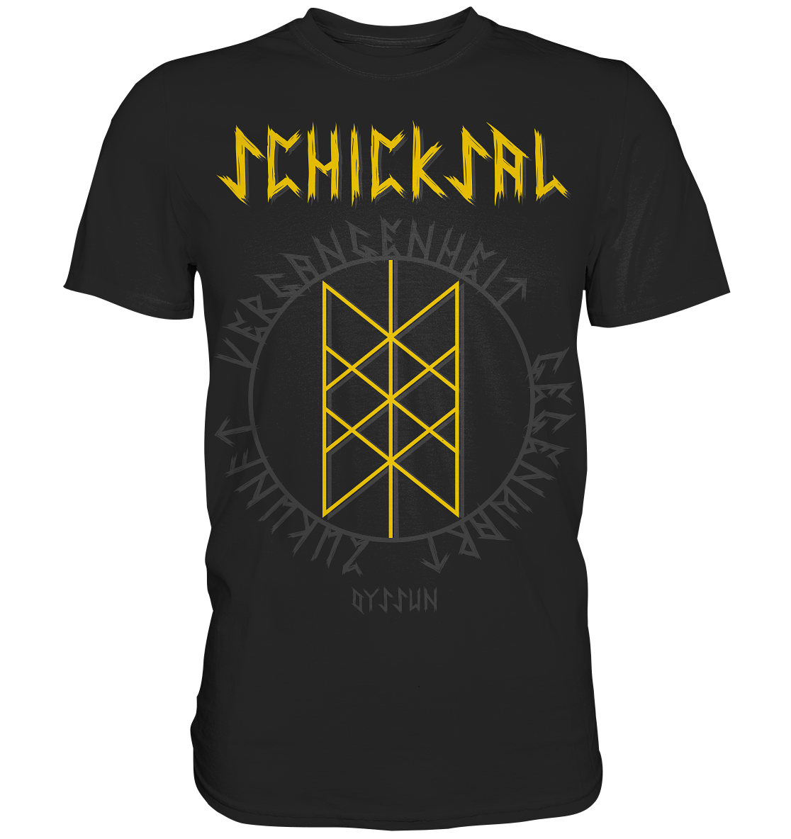 Wyrd Rune - Das Schicksal - Unisexshirt