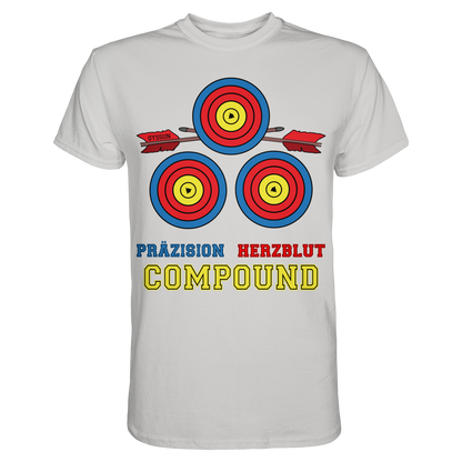 Präzision - Herzblut - Compound - Premium Shirt