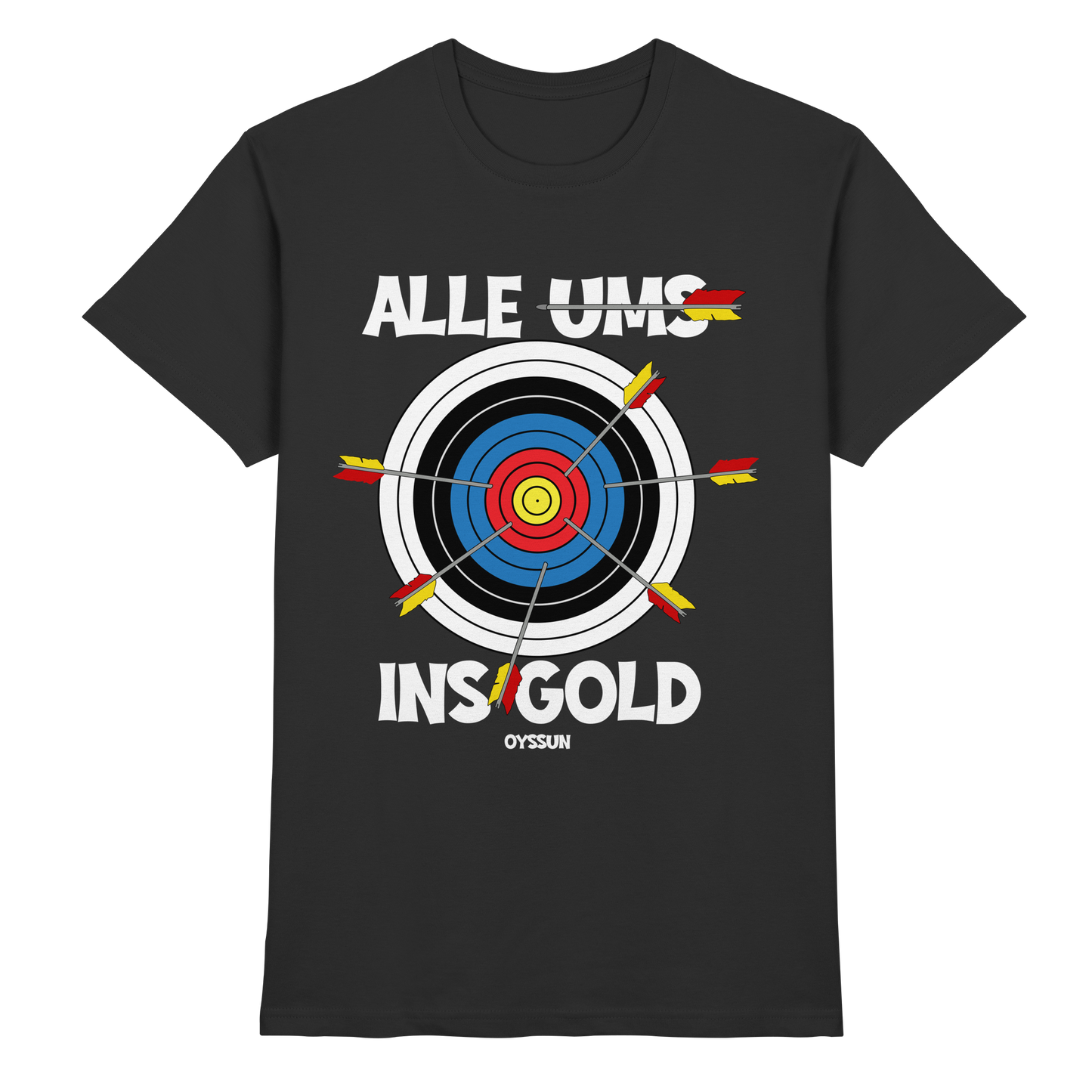Alle (ums) ins Gold - Premium Shirt - Oyssun