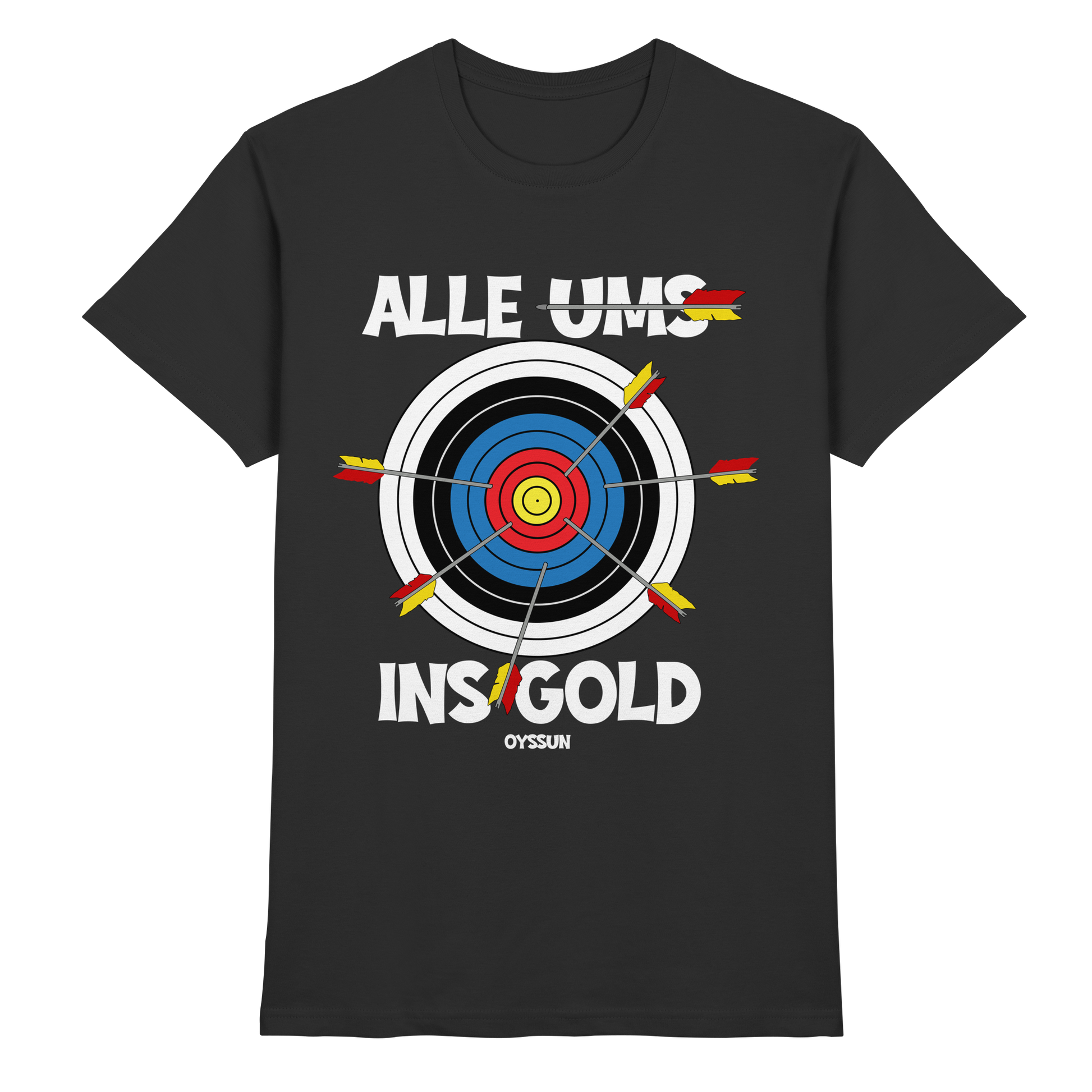 Alle (ums) ins Gold - Premium Shirt - Oyssun