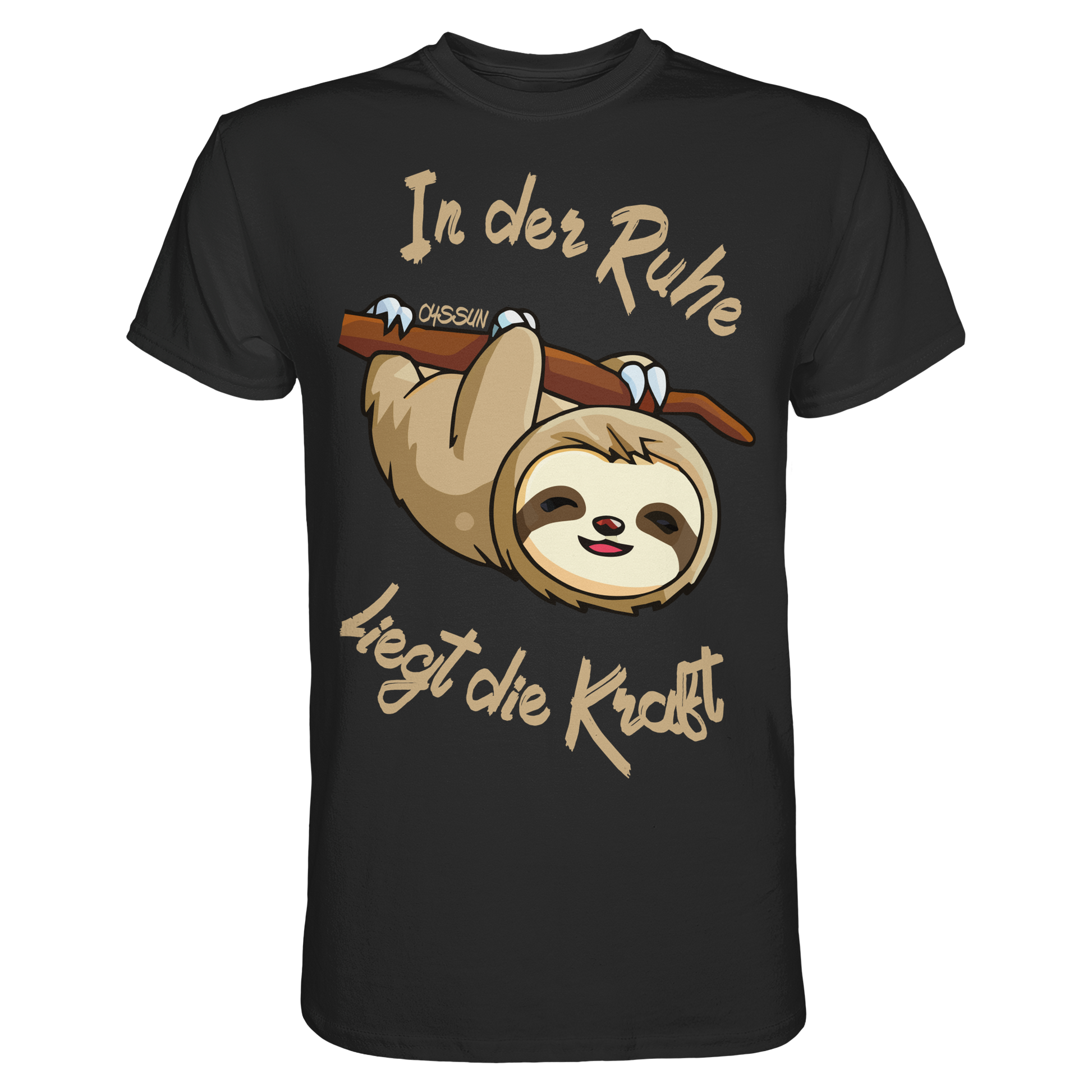 Faultier - In der Ruhe liegt die Kraft - Premium Shirt - Oyssun