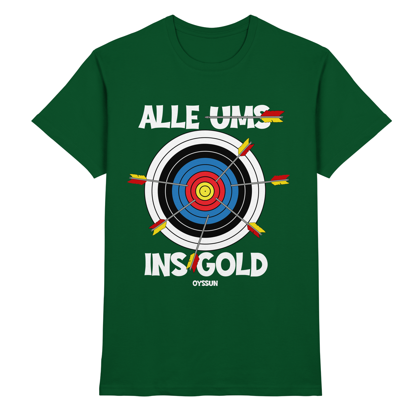 Alle (ums) ins Gold - Premium Shirt - Oyssun
