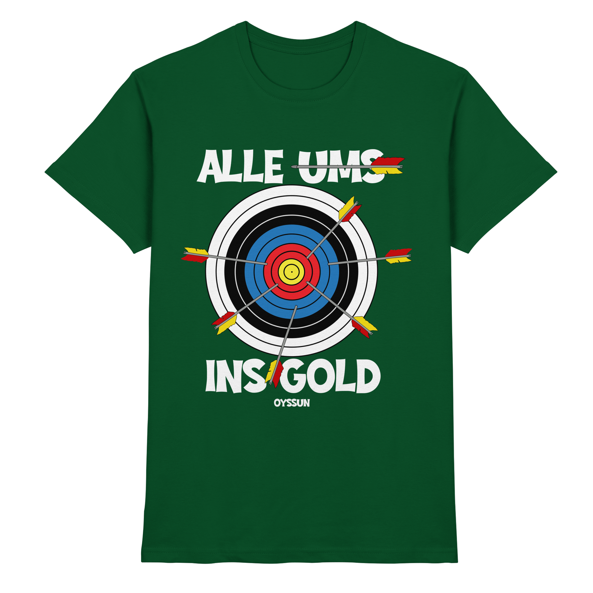 Alle (ums) ins Gold - Premium Shirt - Oyssun