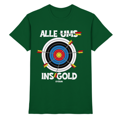 Alle (ums) ins Gold - Premium Shirt - Oyssun