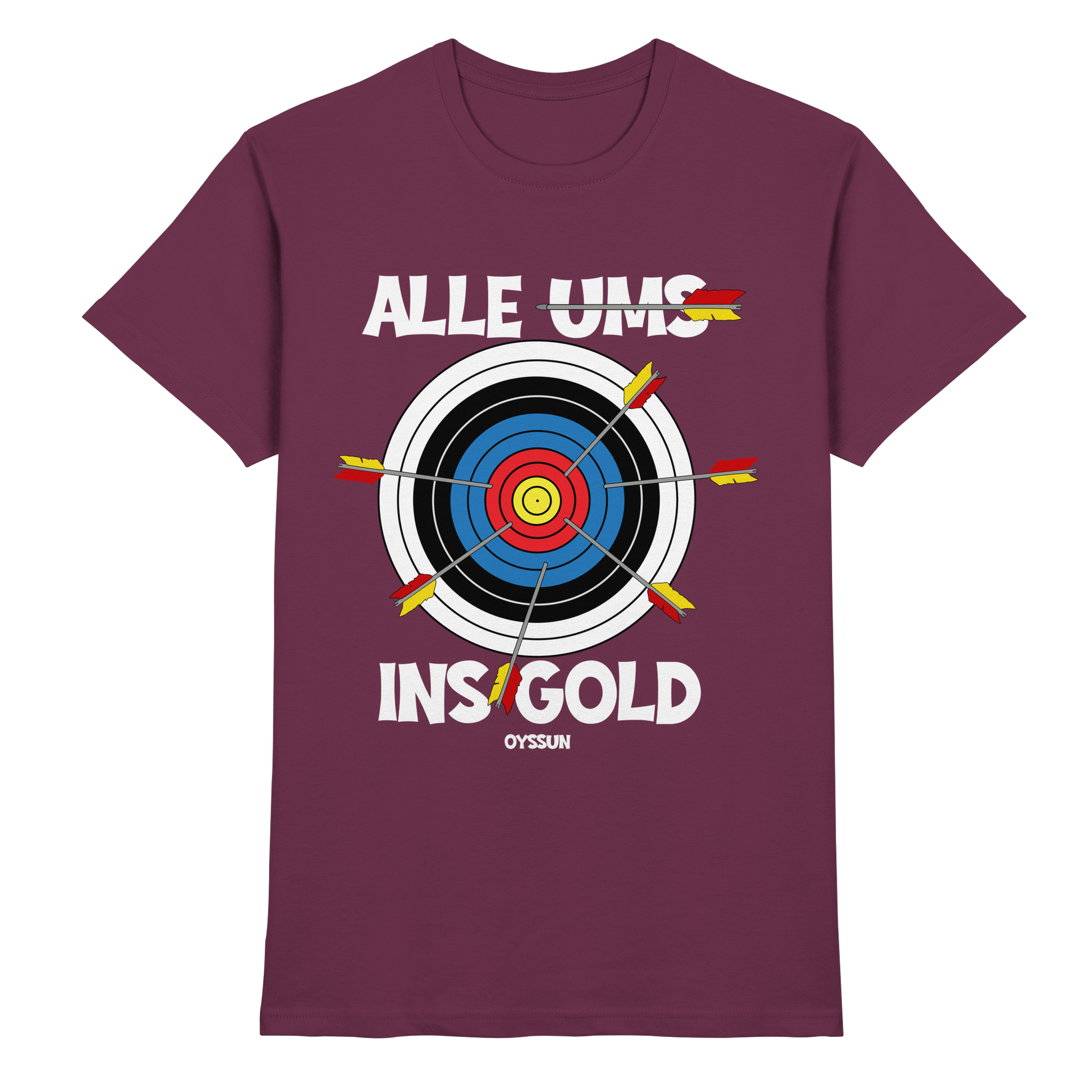 Alle (ums) ins Gold - Premium Shirt - Oyssun