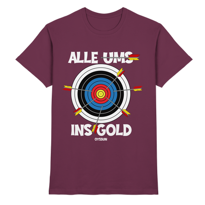 Alle (ums) ins Gold - Premium Shirt - Oyssun