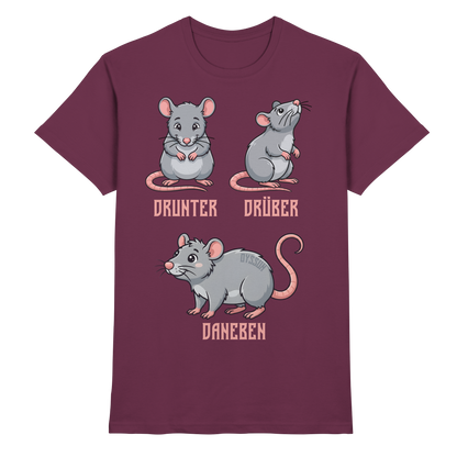 Drunter Drüber Daneben - Premium Shirt