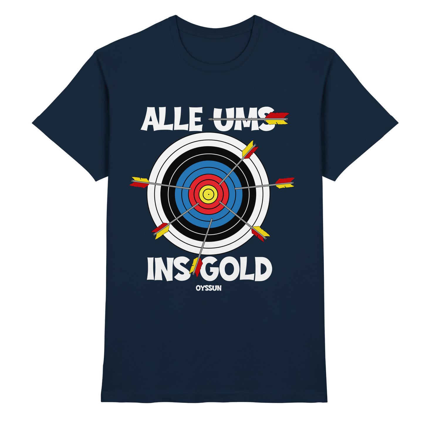 Alle (ums) ins Gold - Premium Shirt - Oyssun