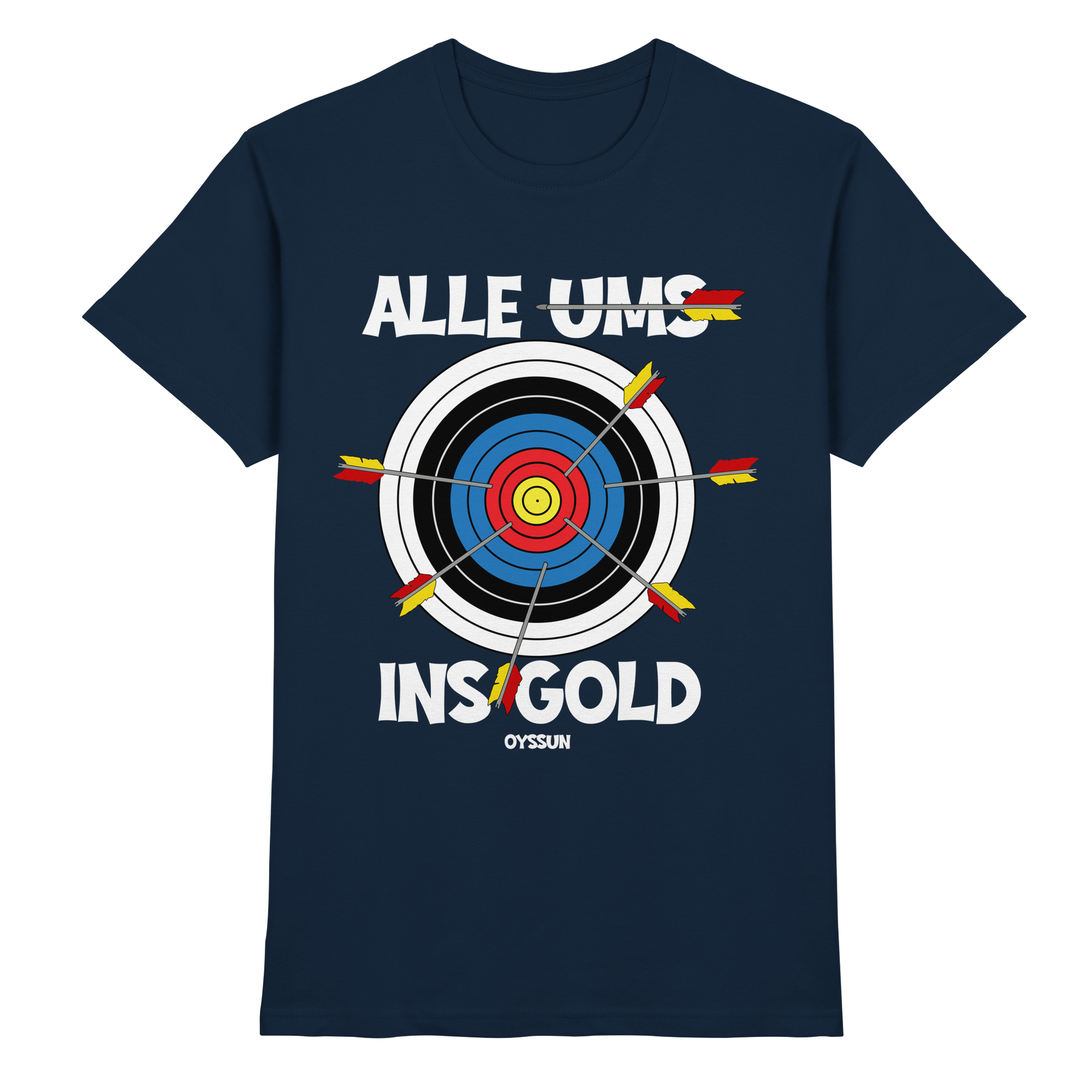Alle (ums) ins Gold - Premium Shirt - Oyssun