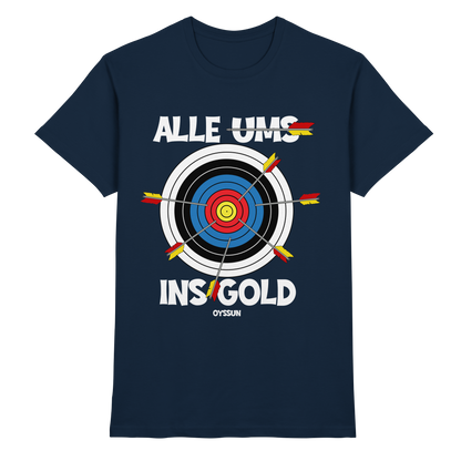 Alle (ums) ins Gold - Premium Shirt - Oyssun
