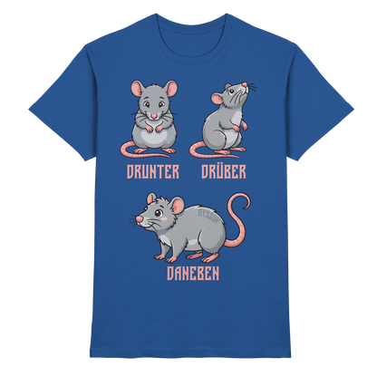 Drunter Drüber Daneben - Premium Shirt