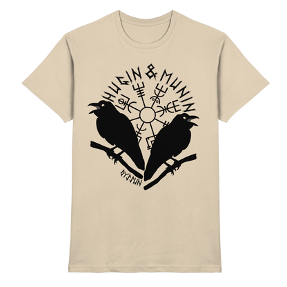 Hugin & Munin  - Premium Shirt - 13 Farben