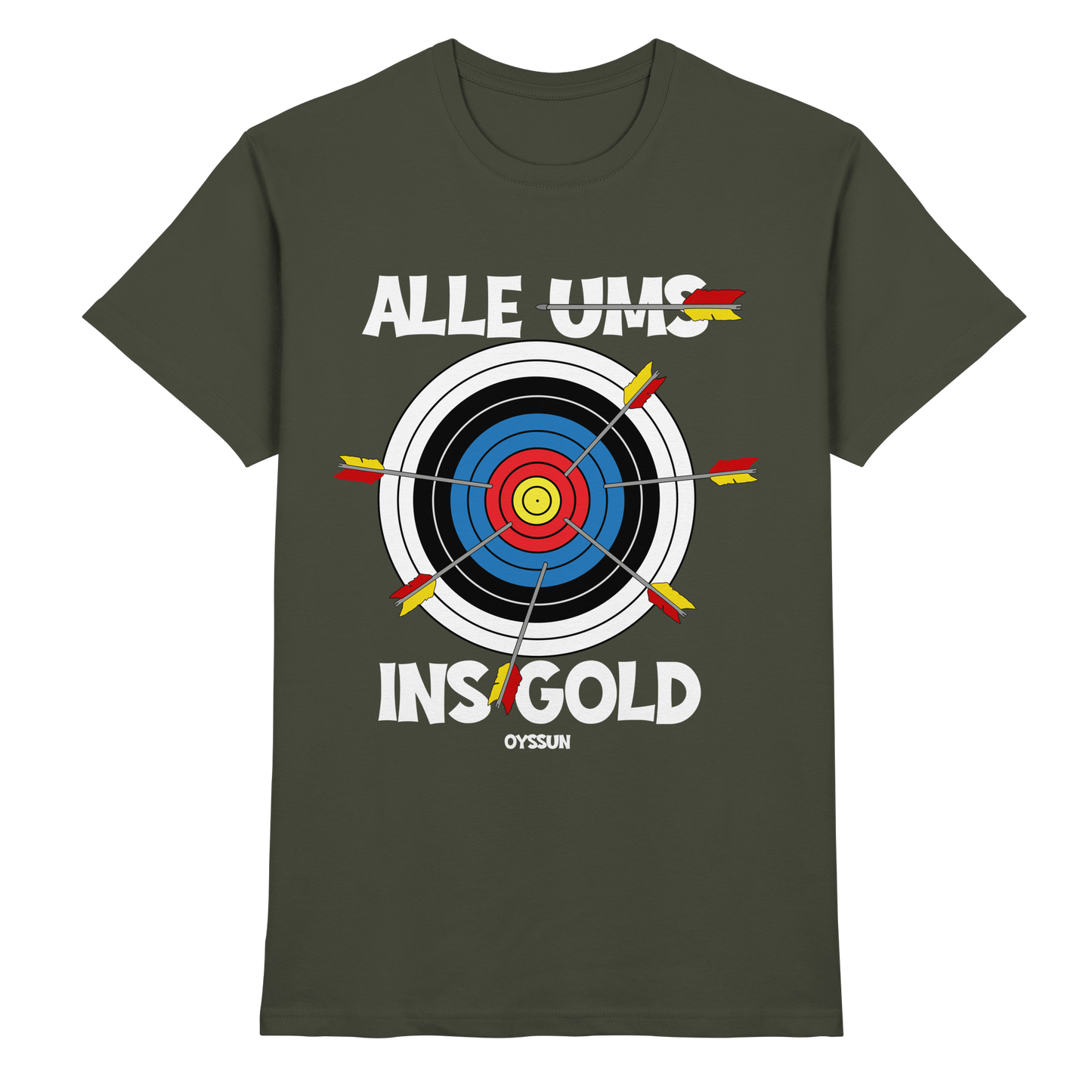 Alle (ums) ins Gold - Premium Shirt - Oyssun