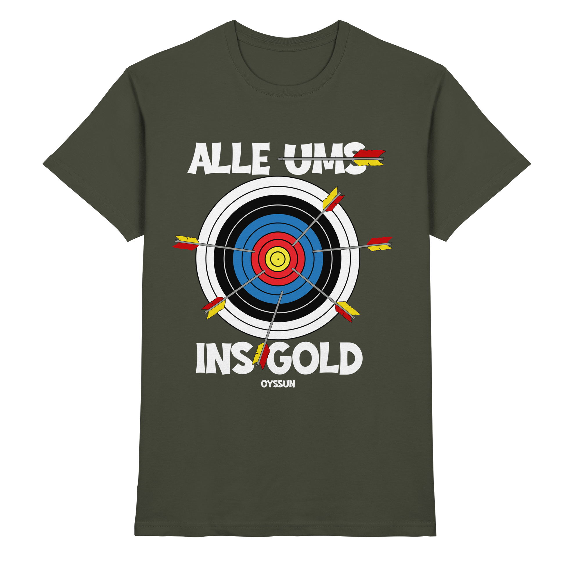Alle (ums) ins Gold - Premium Shirt - Oyssun