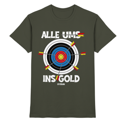 Alle (ums) ins Gold - Premium Shirt - Oyssun