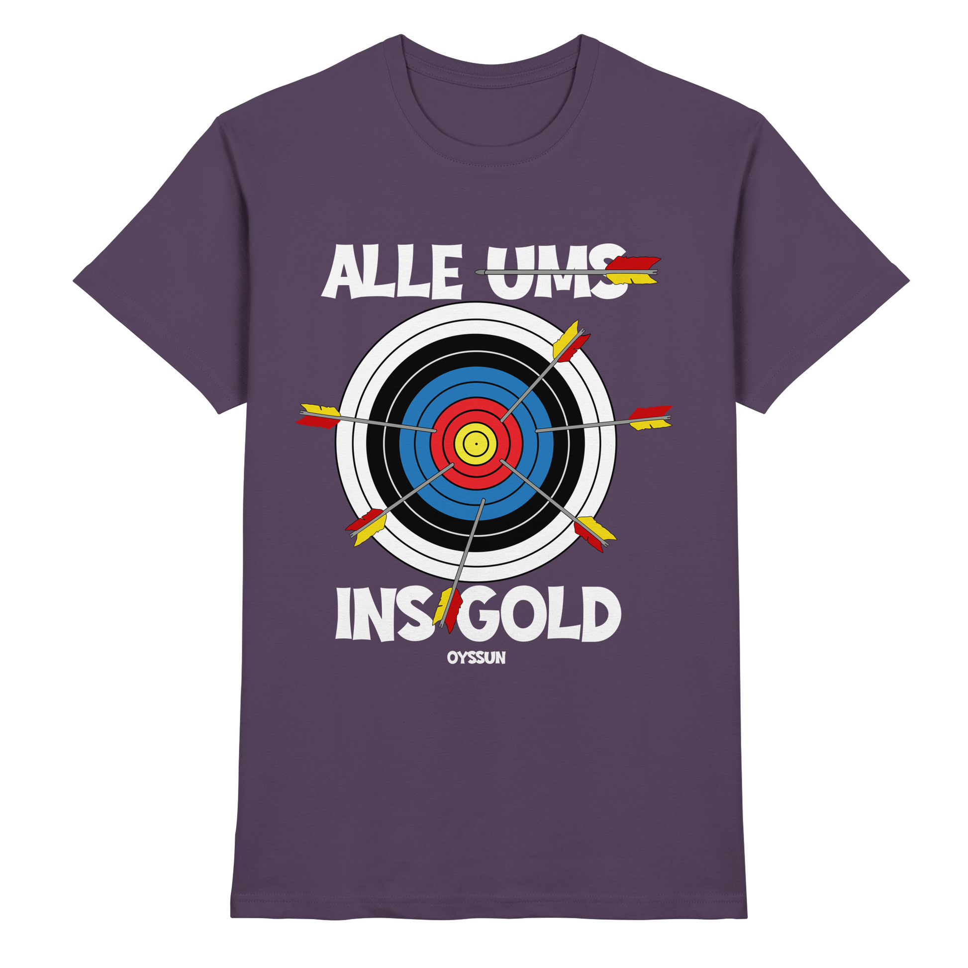 Alle (ums) ins Gold - Premium Shirt - Oyssun
