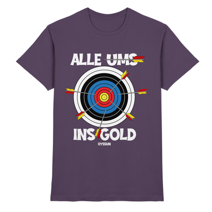 Alle (ums) ins Gold - Premium Shirt - Oyssun