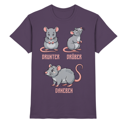 Drunter Drüber Daneben - Premium Shirt