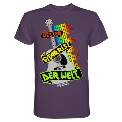 Der Beste Gitarrist der Welt - Premium Shirt